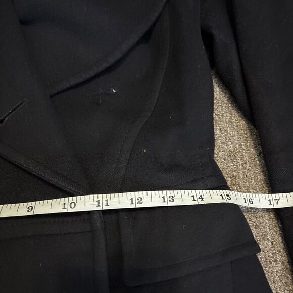 Burberry Brit Cashmere wool coat (missing Buttons) See All Photos -Made Bosnia - Picture 4 of 16